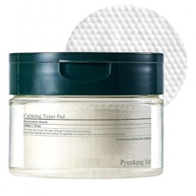 [PKY] Pyunkang Yul Calming Toner Pads, Disques Toniques Apaisants pour Peaux Sensibles & Acnéiques, Exfoliation Douce & Hydra
