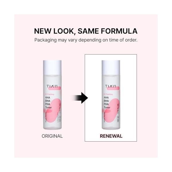 TIAM AC Fighting AHA BHA PHA Toner