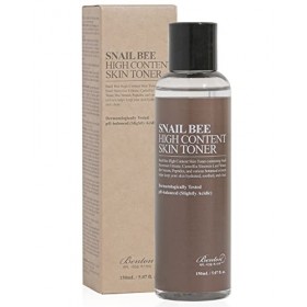Benton Snail Bee High Content Skin Toner 150ml 5.07 fl. Oz. - Filtrate de sécrétion descargot et eau de thé vert contena Loti...