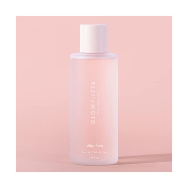 Glowfilter Lotion Tonique Visage Apaisante et Hydratante à l’Acide Hyaluronique - Step Two Calming & Hydrating - Hydratant à
