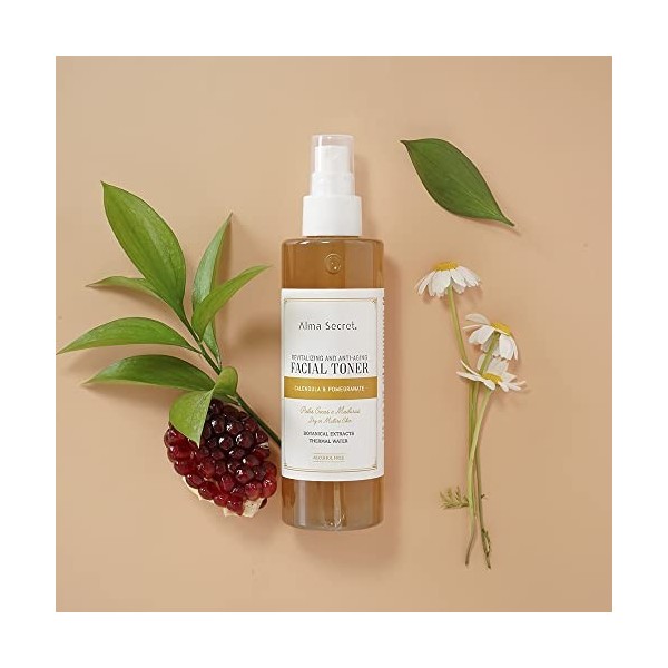 NOVA ENGEL Facial Toner Revitalizante Y Antiedad Con Caléndula & Granada 200 Ml