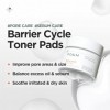 PCALM Barrier Cycle Lot de 60 tampons toniques végétaliens pour le visage coréen apaisant et hydratant Soin du sébum Exfolie 
