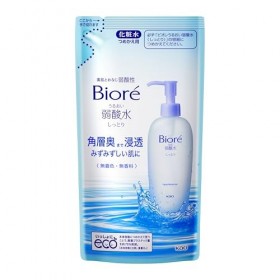 Biore URUOI JYAKU-SANSUI SHITTORI acescence-water toner - Refill 180ml japan import Lotions Toniques