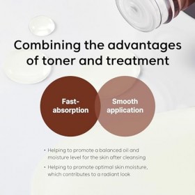 THANKYOU FARMER BakuVita Treatment Toner 200 ml - Alternative au rétinol Bakuchiol, Tonique à la vitamine C+E, Tonique hydrat