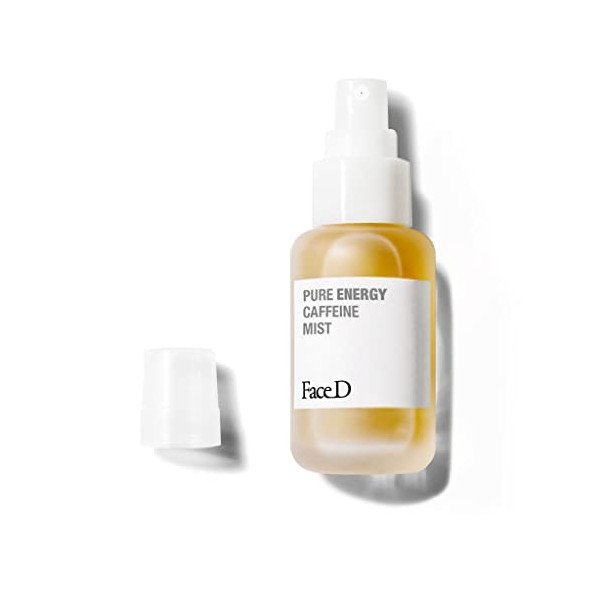 Face D - Pure Energy Mist Spray Visage à action énergisante et rééquilibrant avec Caféine et prébiotiques 50 ml