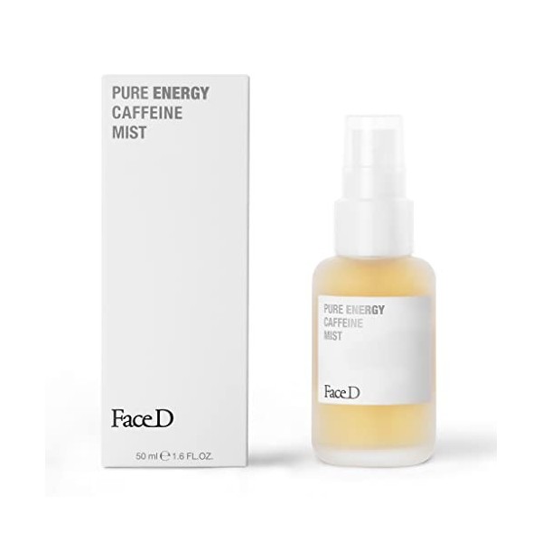 Face D - Pure Energy Mist Spray Visage à action énergisante et rééquilibrant avec Caféine et prébiotiques 50 ml