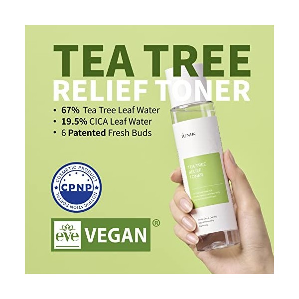 IUNIK Tea Tree Relief Toner 200 ml
