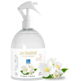 Hydrolat dEau de Jasmin Eau de Jasmin Nettoyant Peau Grasse Tonique Astringent Sébum Régulateur Maquillage Fixateur Effet Hy