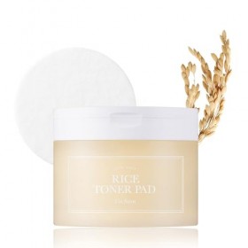 Im from Lot de 60 feuilles de toner de riz 140 ml, triple couche, extrait de riz de Corée, pour peaux sèches et rugueuses