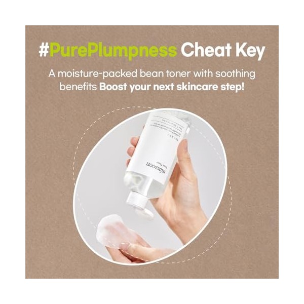 Bean Toner by Mixsoon for Women - 10.1 oz Toner