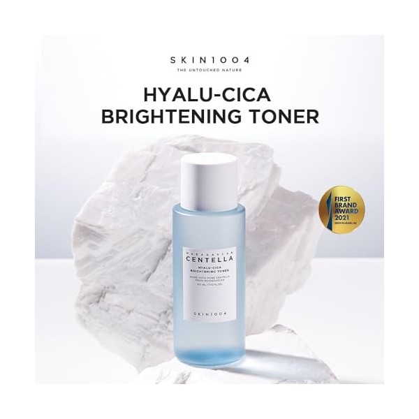 SKIN1004 Hyalu-CICA Toner éclaircissant 7,10 fl. oz 210 ml | Acide hyaluronique Cica Niacinamide | Solutions multi-soins hy