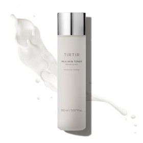 TIRTIR Milk Skin 5.07 Fl.Oz 150 ml Tonique Visage Brillant Et Rafraîchissant Pour Porcelaine Douce, Hamamélide, Extrait De 