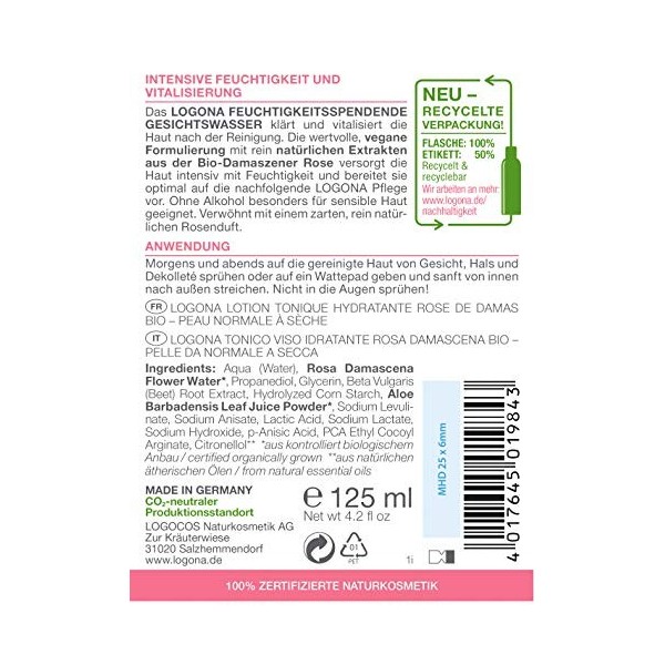 Moisture Refreshing Facial Toner