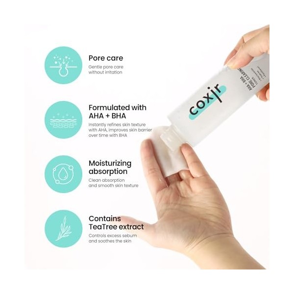 Coxir Tea Tree Pore And Sebum Toner 150 Ml Lotions Toniques