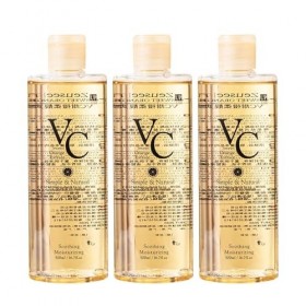 Lot de 2 toners 2025 VC - 500 ml - Soin coréen de la peau - Vitamine C - Hydra-Lock - Luminance Boost - Raffinement des pores...