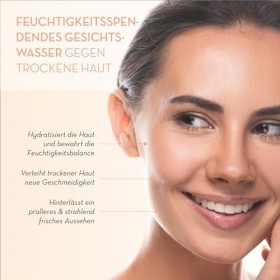 JEAN DARCEL DÉMAQUILLANTE Tonique Hydratant - Tonique Hydratant Visage Anti Peau Sèche - Avec Acide Hyaluronique & Aloe Vera