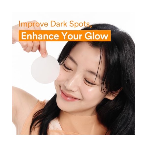 Abib Tampons Anti Taches Brunes Au Glutathiosome Vita Touch Tampons Toniques Éclaircissants Coréens Pour Le Visage Avec Niaci