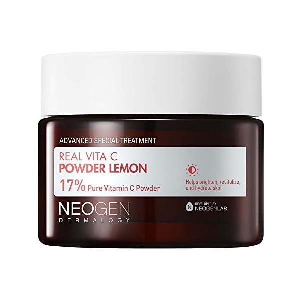 DERMALOGY by NEOGENLAB Poudre Vita C Citron 0,70 oz 20 g - Mix to Boost Facial Skin Care - Poudre de vitamine C éclaircissa