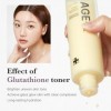 Medicube Age-R Glutathione Glow Toner - Milky 2 phases avec peptides & glutathion pour effet Glass Skin - Teint radieux et hy