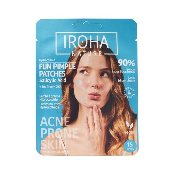 IROHA NATURE - Boucliers toniques Gommages anti-imperfections Acide salicylique et probiotiques | Tendance de lacné Tonique ...