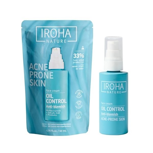IROHA NATURE - Boucliers toniques Gommages anti-imperfections Acide salicylique et probiotiques | Tendance de lacné Tonique ...