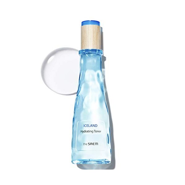 THESAEM Toner hydratant dIslande 5,41 oz liq. 160 ml - Hydratation intensive avec de leau minérale dIslande, tonifiant f