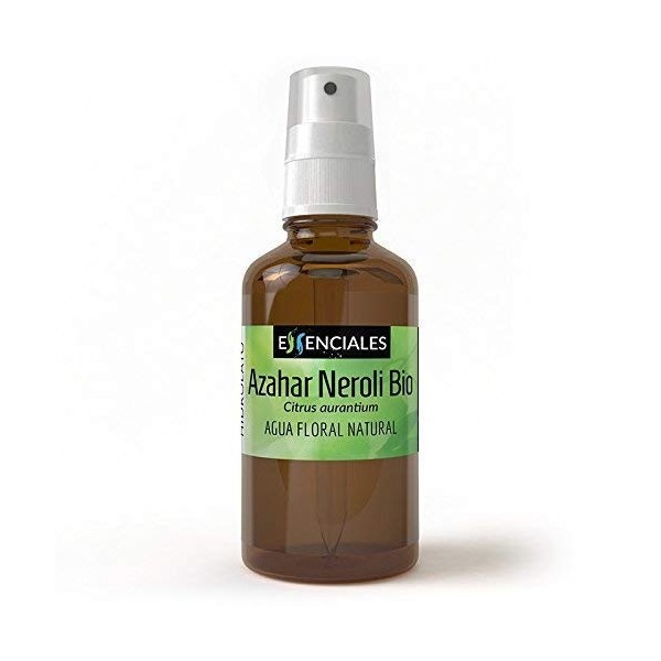 Essenciales - Hydrolat d’eau florale de fleur d’oranger - Néroli, 100% pure et naturelle - 1 litre | Hydrolat d’eau florale d...