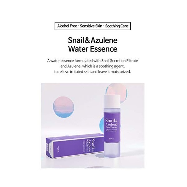TIAM Snail & Azulene Water Essence 180 ml