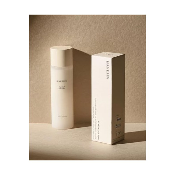 HAVEDIN RiceFila Oil Toner, Tonique Bi-Phase à lExtrait de Riz, Hydratation Profonde, 150ml - Made in Korea