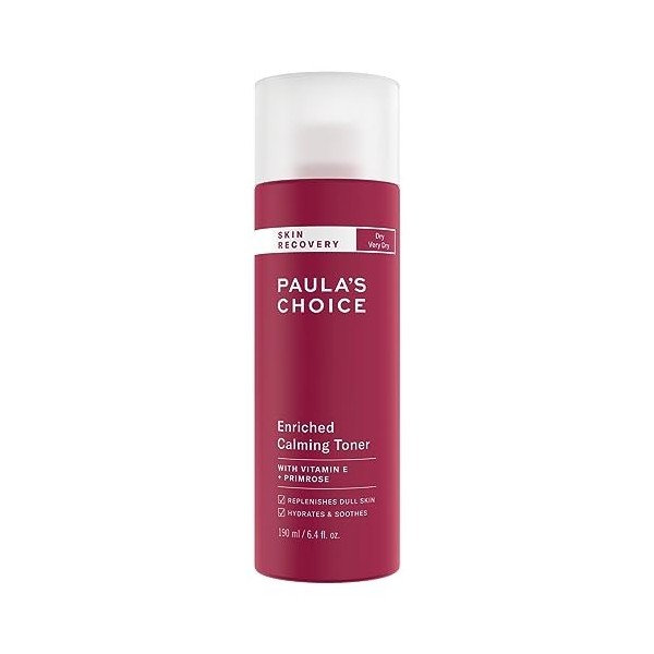 Paula’s Choice SKIN RECOVERY Lotion - Tonique Visage Nourrit les Peaux Sensibles & Très Sèches - Pour une Peau Douce et Apais