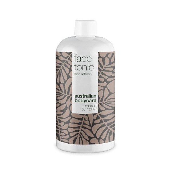 Tonique Visage Australian Bodycare Face Tonic 500ml | À lHuile dArbre à Thé | Nettoyant sans Alcool pour les Imperfection