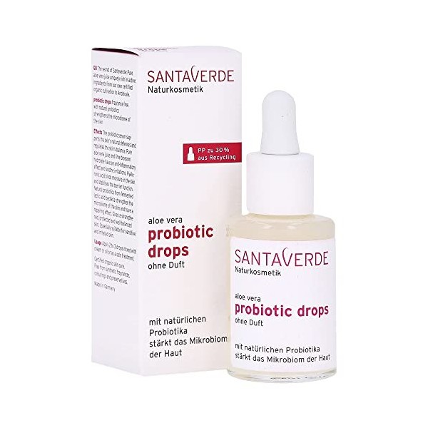 Santaverde Aloe Vera Drops Probiotic Drops, 30 ml 1 x 30 ml 