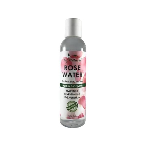 Par Natures Herbal & ✮ Eau de rose biologique pour le visage et les cheveux 157 g