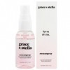 Grace & Stella - Spray Eau de Rose Visage Vegan, Parfait comme Vaporisateur Cheveux, Spray Hydratant Cheveux, Lotion Tonique ...