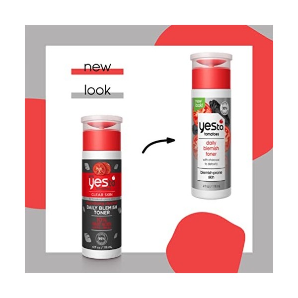 YES TO Tonique quotidienne pour imperfections