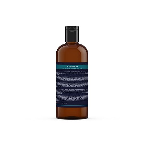 Mystic Moments Eau florale naturelle au romarin - 1 litre - Parfait pour la peau, le visage, le corps et les produits de beau...
