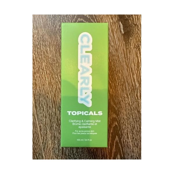 Topicals Brume purifiante et apaisante pour le visage et le corps - Clearly Acné - Réduit lacné, les points noirs et les rou