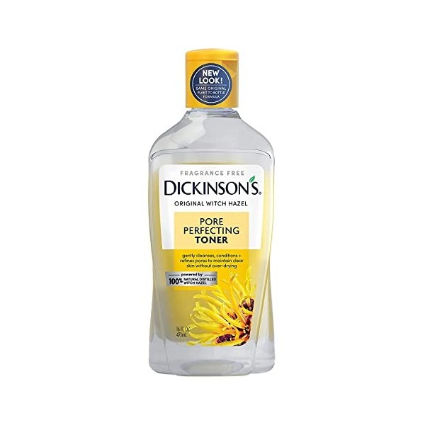 Dickinsons Original Witch Hazel Lot de 2 toniques perfectionneurs de pores 473 ml