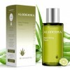 Aloderma Tonique raffermissant à laloe vera bio 91 % - Tonique visage naturel pour femme avec des plantes naturelles pour ré