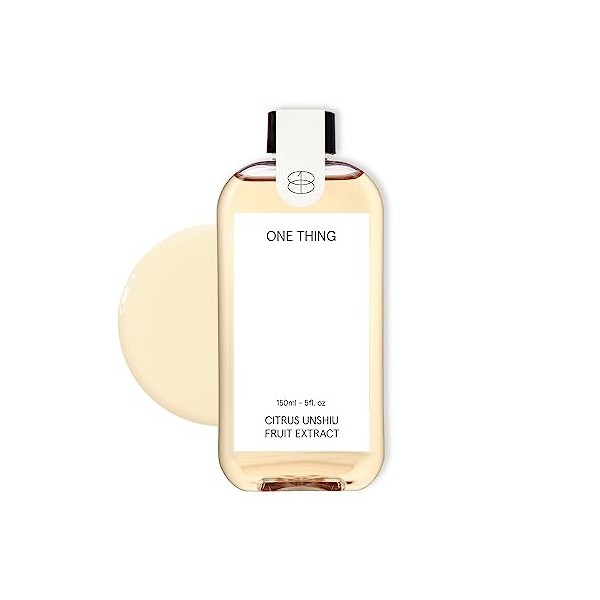 ONE THING Citrus Unshiu Extract - Toner hydratant végétalien pour le visage pour taches sombres - Soin coréen de la peau 150