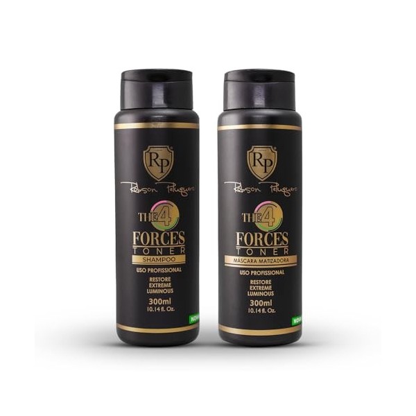 Professional Kit Robson Peluquero 4 Forces Home Care Tinting Toner 2x300ml/2x10.14 fl.oz