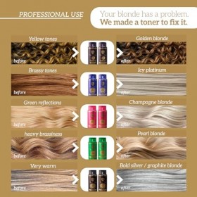 Professional Kit Robson Peluquero 4 Forces Home Care Tinting Toner 2x300ml/2x10.14 fl.oz