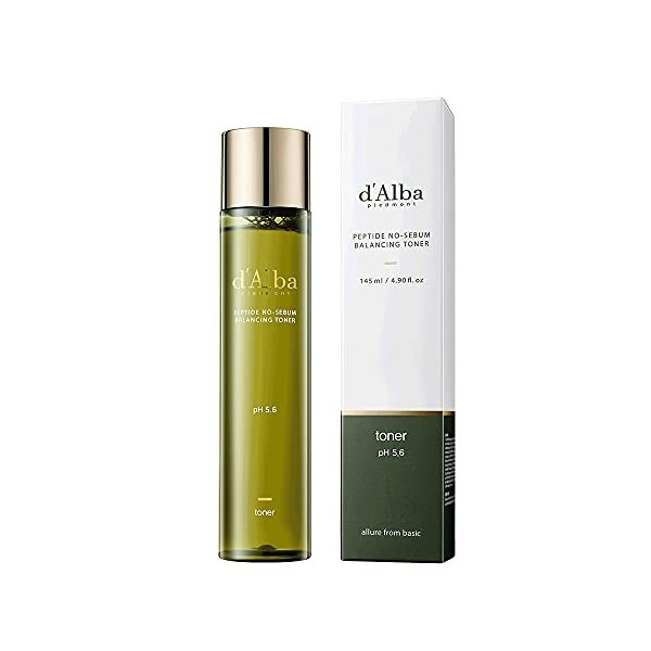 dAlba PEPTIDE NO SEBUM Toner équilibrant 155 ml