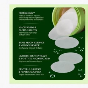 Jiyu Original Renewal & Rejuvenation Toner Pads, Anti-Âge Éclaircissant Rides Minimisant 1 Stück（100pcs） Lotions Toniques