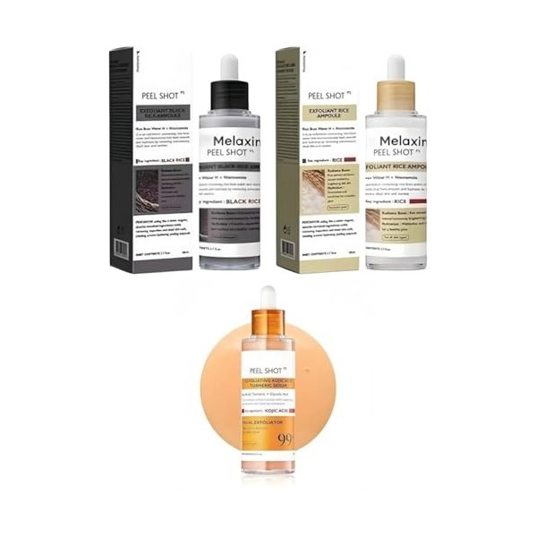 Drmelaxin Sérum Peel Shot Black-White Lotions Toniques