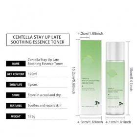 Lotion Tonique Apaisante À La Centella Et Lallantoïne, Hydratante Lacide Hyaluronique For Une Peau Hydratée Un Teint Plus L L...