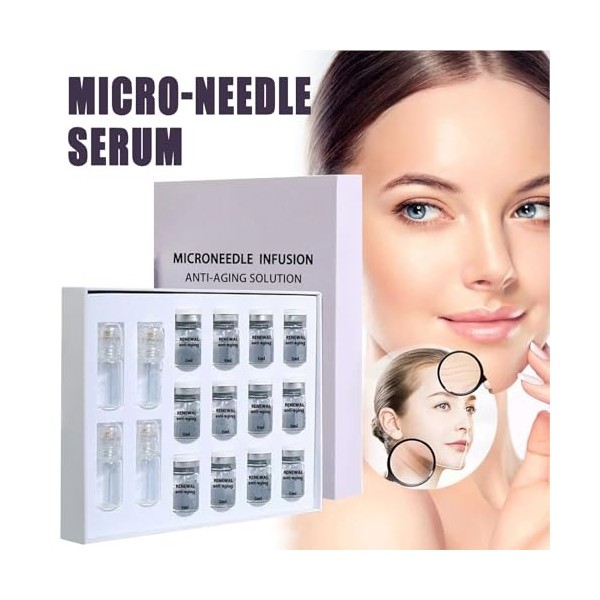 Micro-aiedle S Erum, Rouleau De Visage, Crème Hydratante Pour Le Visage, Resserrement Efficace De La Peau, Solution Dégardag