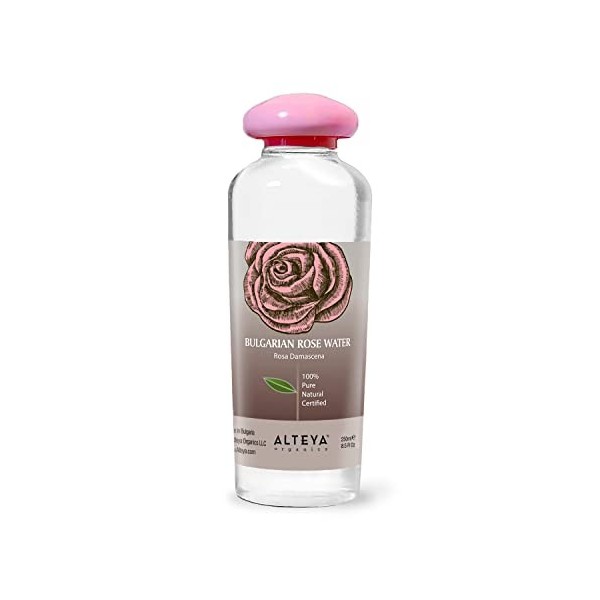 Alteya Organics Bulgarian Rose Water From New Rose Harvest - EXTRA LONGE, 17fl oz/500 ml, 100 % pure, From Alteyas Bulgari