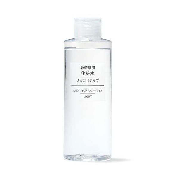 Muji Peau Sensible Hydratant Eau Tonique/Toner, Lumière - 200 ml