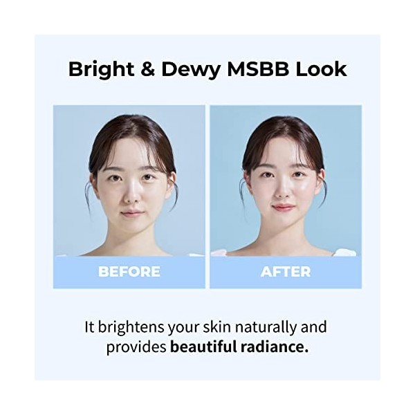 numbuzin No.1 Pure Glass Clean Tone Up 1,69 fl oz/50 ml | Acide Hyaluronique, SPF teinté